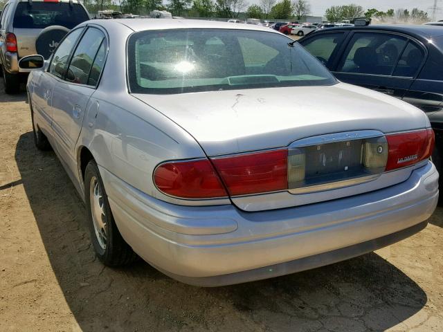 1G4HR54K43U187740 - 2003 BUICK LESABRE LI SILVER photo 3