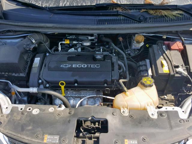 1G1JB5SH2H4130616 - 2017 CHEVROLET SONIC LS TEAL photo 7