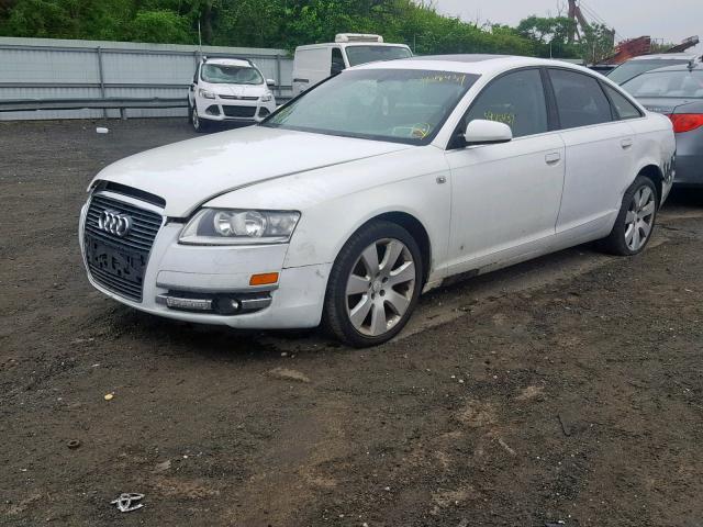 WAUAH74F07N069527 - 2007 AUDI A6 3.2 WHITE photo 2