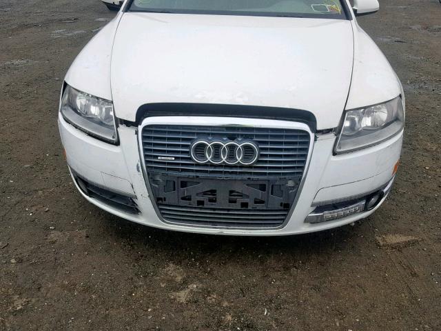 WAUAH74F07N069527 - 2007 AUDI A6 3.2 WHITE photo 7