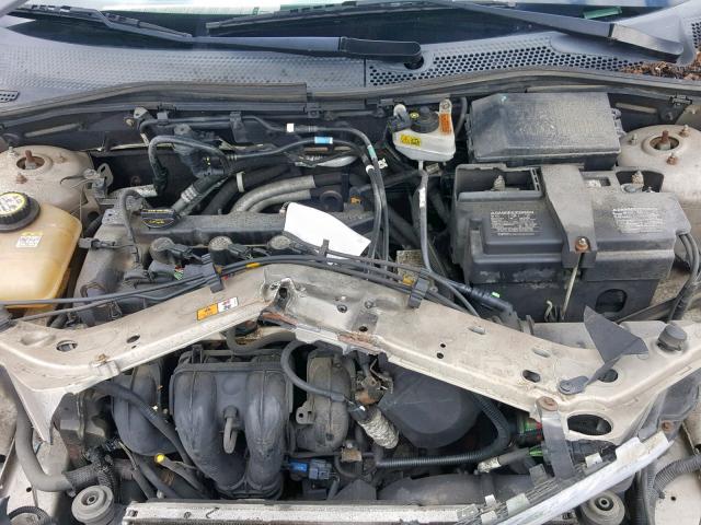 1FAFP34N17W338274 - 2007 FORD FOCUS ZX4 GOLD photo 7