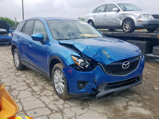 JM3KE2CY8E0373230 - 2014 MAZDA CX-5 TOURI BLUE photo 1