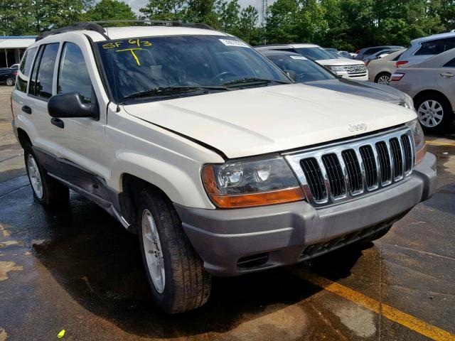 1J4GW48S51C560312 - 2001 JEEP GRAND CHER WHITE photo 1