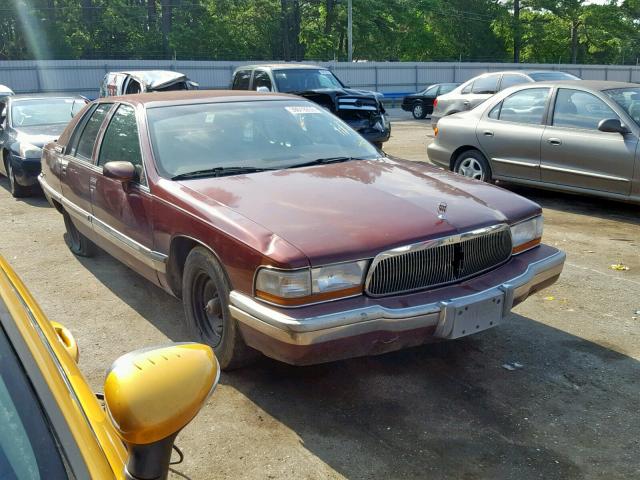 1G4BT5374NR449993 - 1992 BUICK ROADMASTER BURGUNDY photo 1