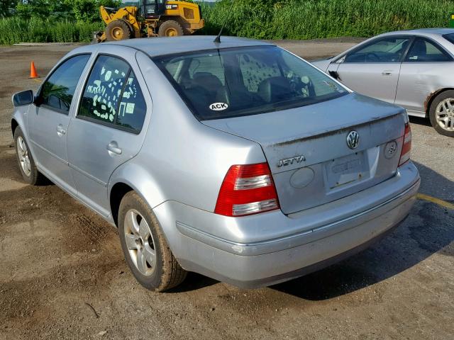 3VWSA69M84M038221 - 2004 VOLKSWAGEN JETTA GLS SILVER photo 3