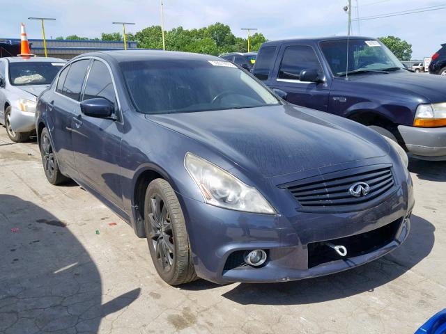 JN1CV6AR5BM356117 - 2011 INFINITI G37 GRAY photo 1