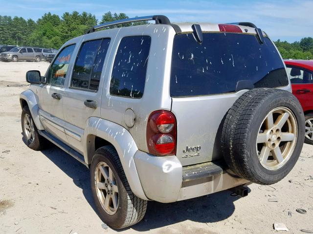 1J4GL58K75W545149 - 2005 JEEP LIBERTY LI SILVER photo 3