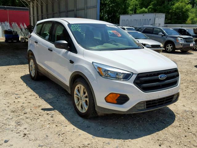 1FMCU0F73HUA09121 - 2017 FORD ESCAPE S WHITE photo 1