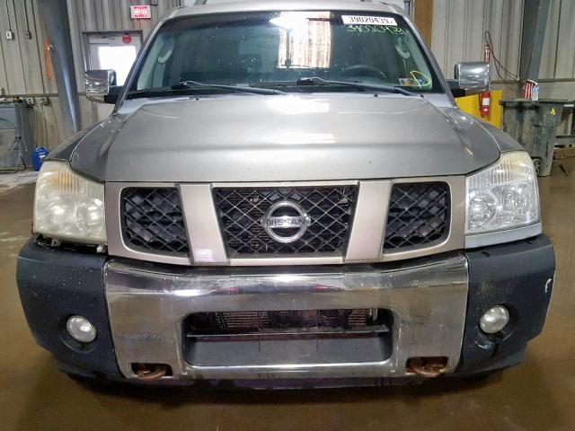 5N1AA08B36N701081 - 2006 NISSAN ARMADA SE TAN photo 9