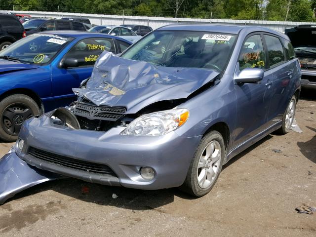 2T1KR32E97C652835 - 2007 TOYOTA COROLLA MA BLUE photo 2