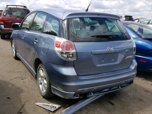 2T1KR32E97C652835 - 2007 TOYOTA COROLLA MA BLUE photo 3