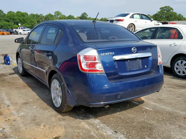 3N1AB6AP9AL700944 - 2010 NISSAN SENTRA 2.0 BLUE photo 3