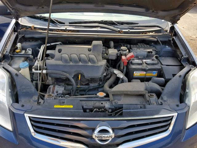 3N1AB6AP9AL700944 - 2010 NISSAN SENTRA 2.0 BLUE photo 7