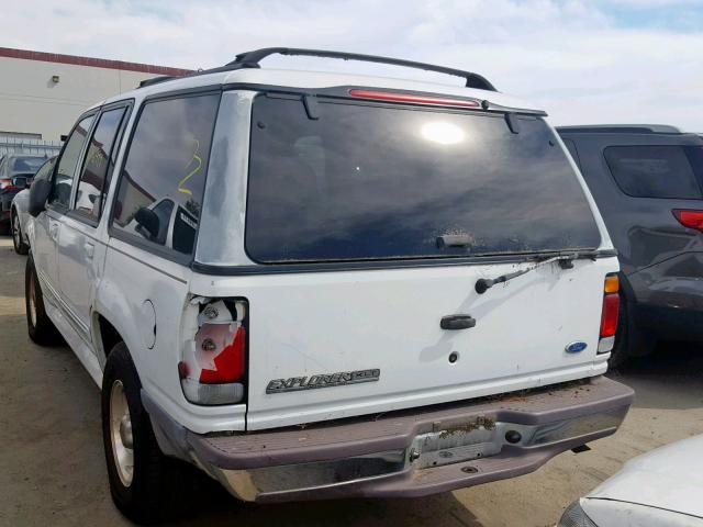 1FMDU34X9VZB66952 - 1997 FORD EXPLORER WHITE photo 3