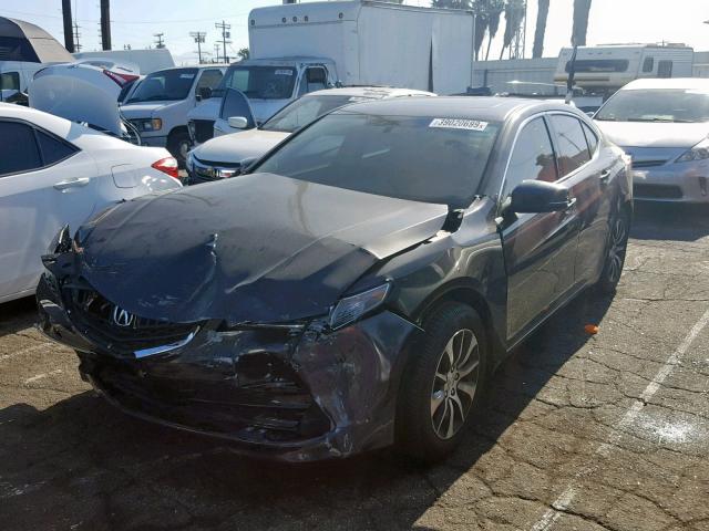 19UUB1F35FA013432 - 2015 ACURA TLX GRAY photo 2