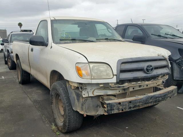 5TBJU321X6S460670 - 2006 TOYOTA TUNDRA WHITE photo 1