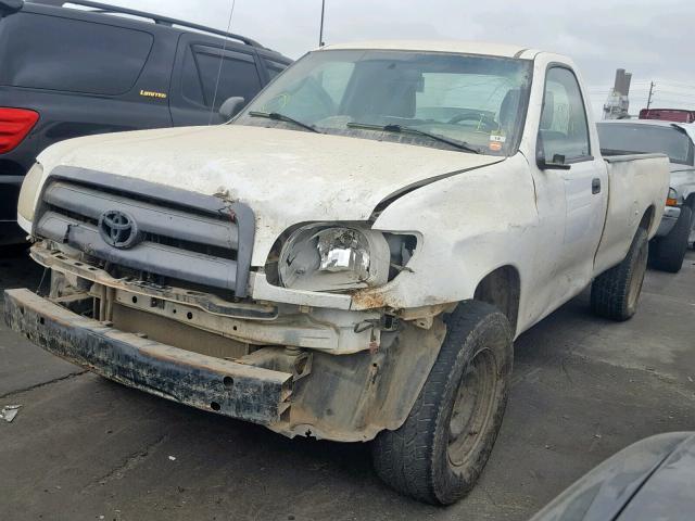 5TBJU321X6S460670 - 2006 TOYOTA TUNDRA WHITE photo 2