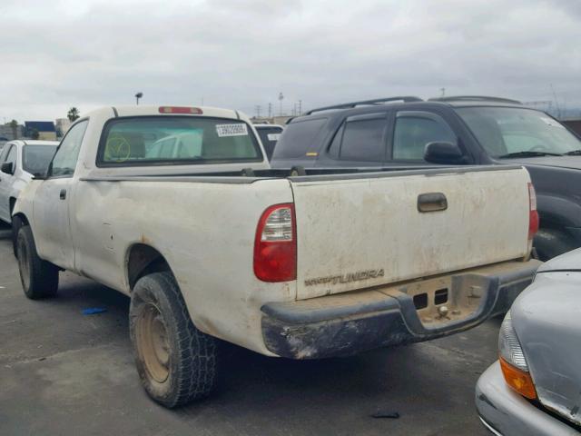 5TBJU321X6S460670 - 2006 TOYOTA TUNDRA WHITE photo 3