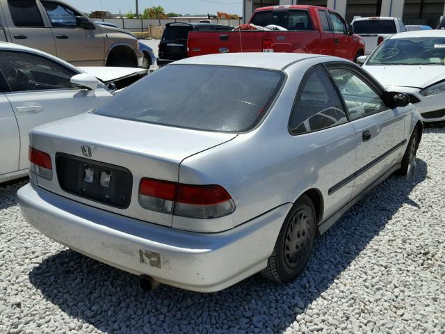 1HGEJ6222TL058782 - 1996 HONDA CIVIC DX SILVER photo 4