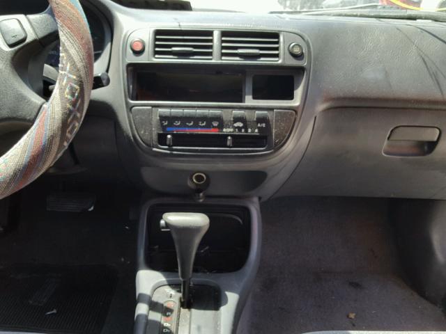 1HGEJ6222TL058782 - 1996 HONDA CIVIC DX SILVER photo 9