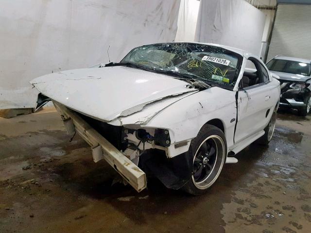 1FALP42X2VF115882 - 1997 FORD MUSTANG GT WHITE photo 2