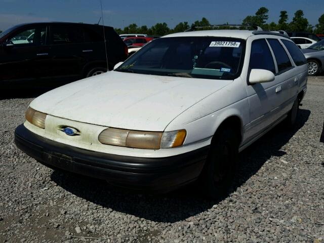 1FALP57U8SA145675 - 1995 FORD TAURUS GL WHITE photo 2