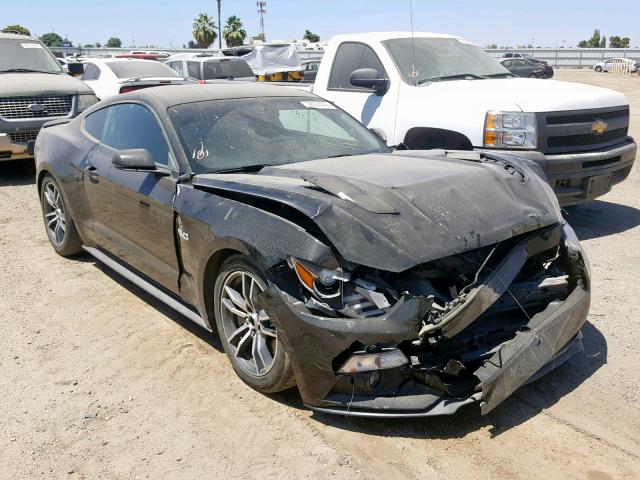 1FA6P8CFXF5315202 - 2015 FORD MUSTANG GT BLACK photo 1