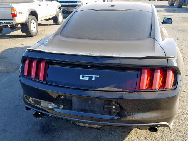 1FA6P8CFXF5315202 - 2015 FORD MUSTANG GT BLACK photo 6
