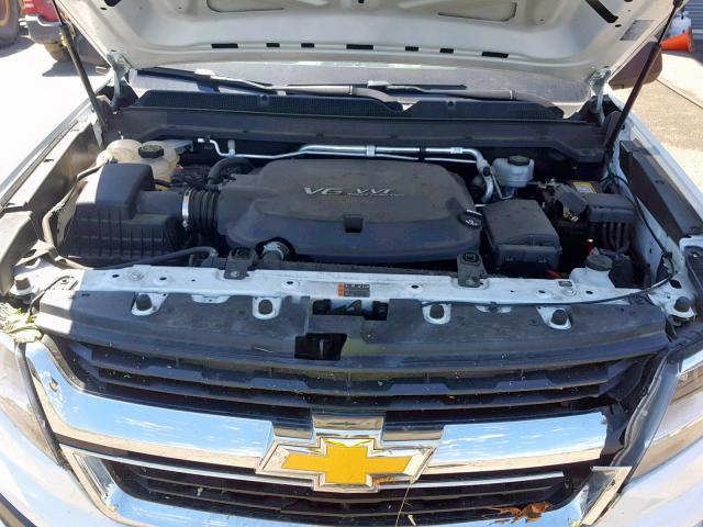 1GCHTBENXH1292417 - 2017 CHEVROLET COLORADO WHITE photo 7