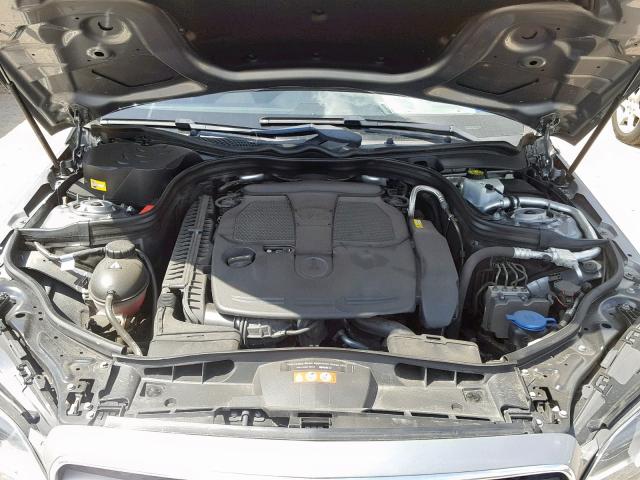 WDDHF5KB5EB032537 - 2014 MERCEDES-BENZ E 350 GRAY photo 7