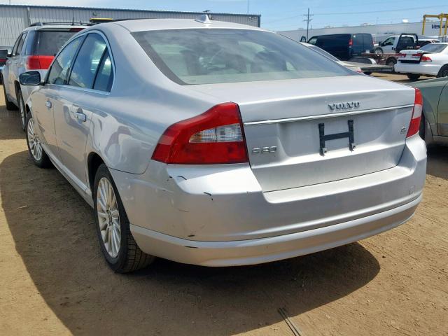 YV1AS982271027191 - 2007 VOLVO S80 3.2 GRAY photo 3