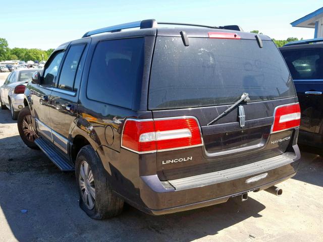 5LMFU27557LJ00172 - 2007 LINCOLN NAVIGATOR PURPLE photo 3