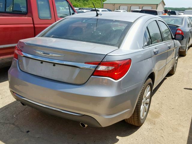 1C3CCBBG7DN659992 - 2013 CHRYSLER 200 TOURIN SILVER photo 4