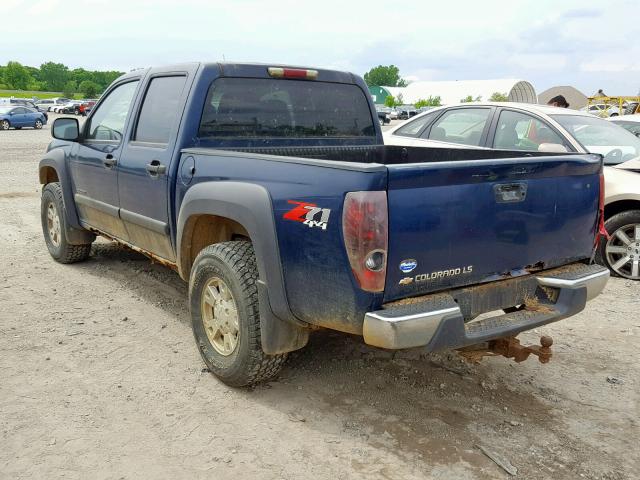 1GCDT136448135021 - 2004 CHEVROLET COLORADO BLUE photo 3