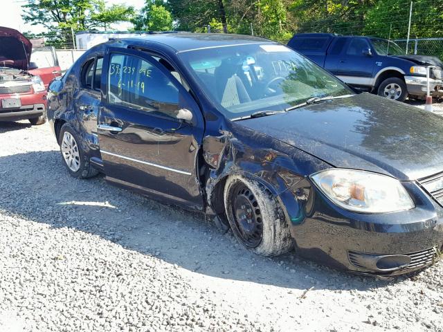 1G1AD5F52A7144465 - 2010 CHEVROLET COBALT 1LT BLACK photo 9