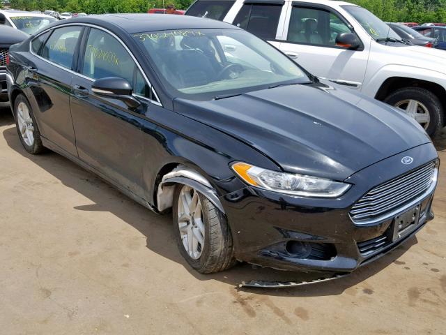 3FA6P0HD6GR331727 - 2016 FORD FUSION SE BLACK photo 1