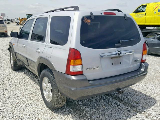 4F2CZ06183KM29902 - 2003 MAZDA TRIBUTE ES 银色 照片 3