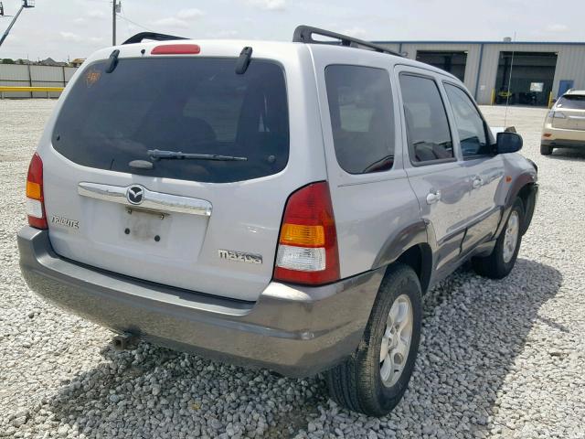 4F2CZ06183KM29902 - 2003 MAZDA TRIBUTE ES 银色 照片 4