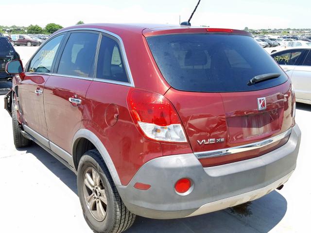 3GSCL33P48S691282 - 2008 SATURN VUE XE MAROON photo 3