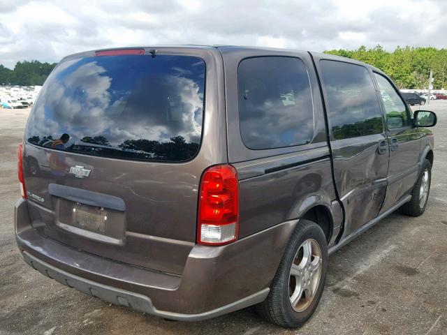 1GNDV23138D129509 - 2008 CHEVROLET UPLANDER L 金色 照片 4