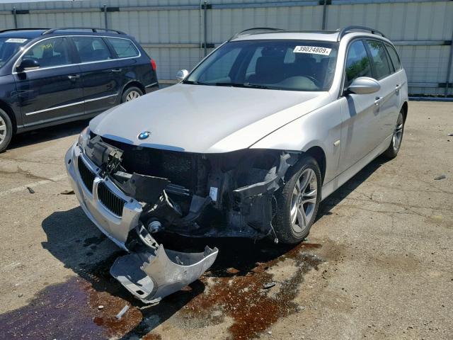 WBAVT73578FZ37835 - 2008 BMW 328 XIT SILVER photo 2