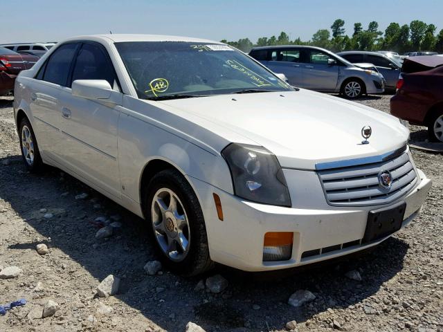 1G6DP577270150993 - 2007 CADILLAC CTS HI FEA WHITE photo 1