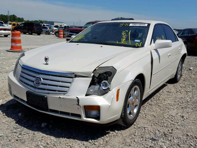 1G6DP577270150993 - 2007 CADILLAC CTS HI FEA WHITE photo 2