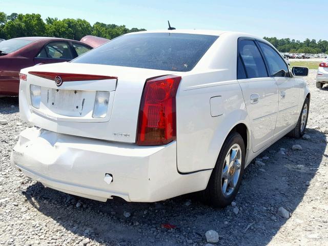 1G6DP577270150993 - 2007 CADILLAC CTS HI FEA WHITE photo 4