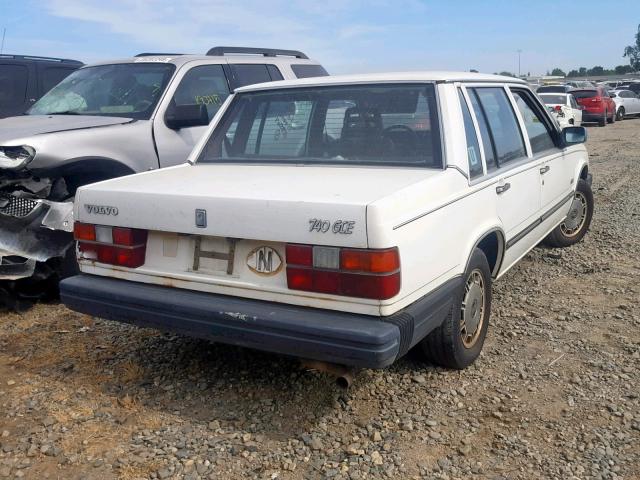 YV1DX8846F2179462 - 1985 VOLVO 740 GLE WHITE photo 4