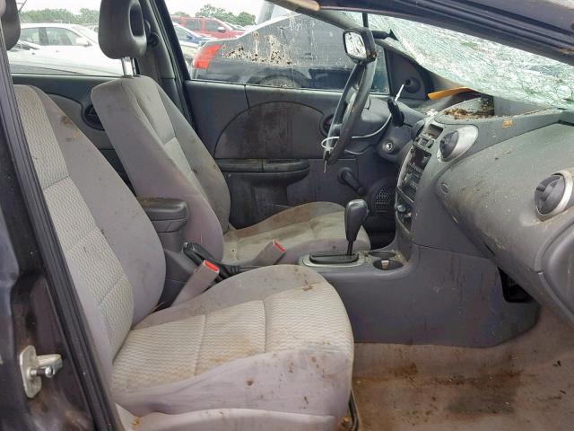 1G8AJ55F17Z135936 - 2007 SATURN ION LEVEL SILVER photo 5