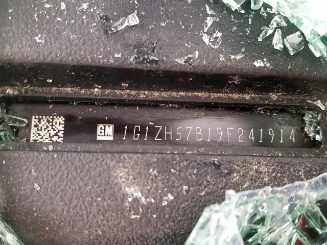 1G1ZH57B19F241914 - 2009 CHEVROLET MALIBU 1LT 蓝色 照片 10