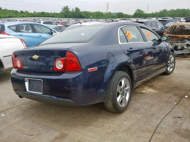 1G1ZH57B19F241914 - 2009 CHEVROLET MALIBU 1LT 蓝色 照片 4