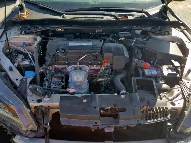 1HGCR2F84DA153784 - 2013 HONDA ACCORD EXL GOLD photo 7