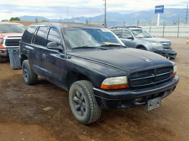 1D4HS38N13F528519 - 2003 DODGE DURANGO SP BLACK photo 1